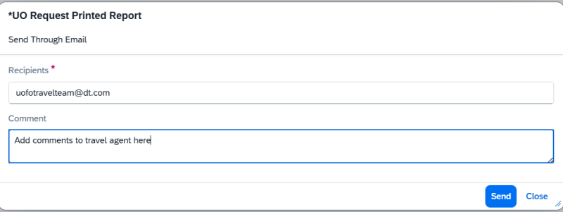 How to send an email